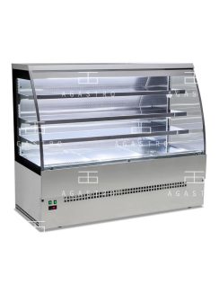  EVO INOX SELF 90 - Hűtött faliregál - 900 x 780 x 1510 mm, 1,41 m²