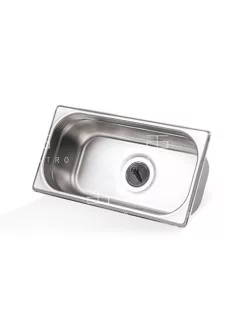Kisméretű kézmosó medence - 325x175x150 mm