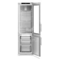   LIEBHERR (FCFCvg 4032) - Kombinált hűtő-, mélyhűtőszekrény üvegajtóval - 389 literes, 597 × 654 × 2044 mm