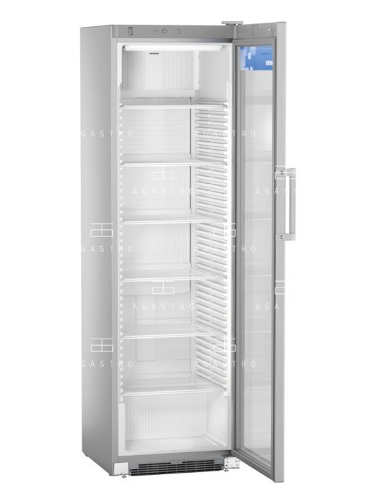 LIEBHERR (FKDv 4503) - Üvegajtós hűtőszekrény - 441 literes, 600 × 696 × 2027 mm