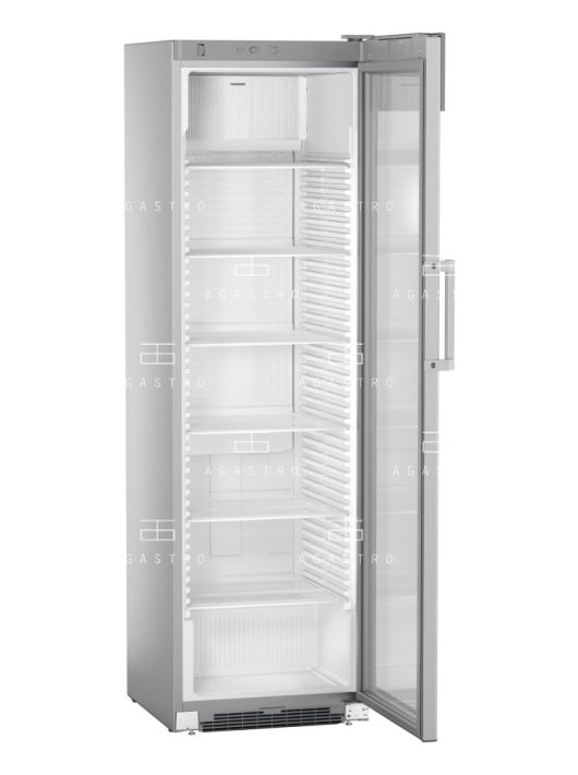 LIEBHERR (FKDv 4513) - Üvegajtós hűtőszekrény - 441 literes, 600 × 696 × 2027 mm