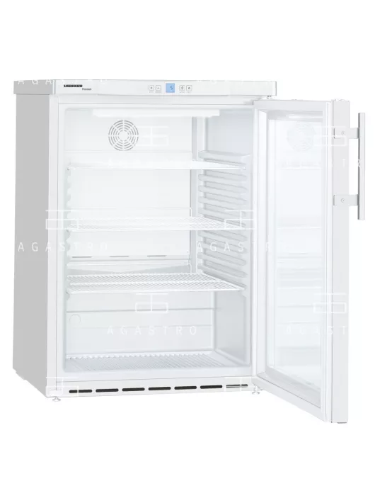 LIEBHERR (FKUv 1613) - Pult alá helyezhető üvegajtós hűtő - 148 literes, 600 × 615 × 830 mm