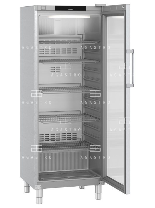 LIEBHERR (FRFCvg 6511) - Üvegajtós rozsdamentes hűtőszekrény - 688 literes, 747 × 769 × 2018 mm