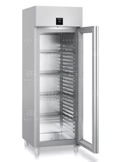   LIEBHERR (FRPSvh 6511) - Üvegajtós rozsdamentes hűtőszekrény - 625 literes, 697×867×2115 mm