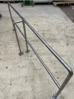 Használt rozsdamentes korlát