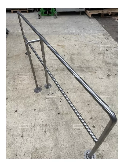 Használt rozsdamentes korlát