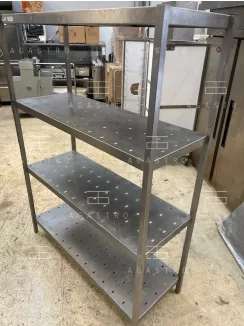 Használt rozsdamentes perforált állvány