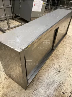 Használt rozsdamentes faliszekrény