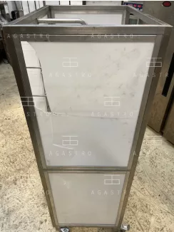 Használt 22 x GN1/1 regálkocsi