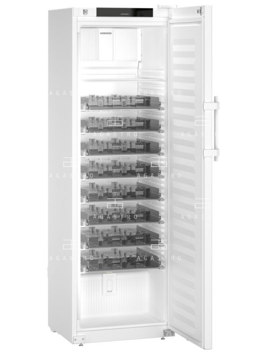 LIEBHERR (HMFvh 4001) - Gyógyszerészeti hűtőszekrény fiókokkal - 394 literes, 597 × 654 × 1884 mm