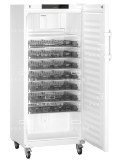   LIEBHERR (HMFvh 5501-H63) - Gyógyszerészeti hűtőszekrény fiókokkal - 558 literes, 747 × 769 × 1793 mm