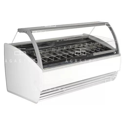 K-1 BT 24 BISCOTTI 24 tégelyes fagylaltpult (+30°C,55% Rh) -12 ... -22 °C