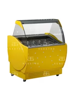   K-1 CR 7 CORNETTI 7 tégelyes fagylaltpult (+30°C,55% Rh) -12 ... -22 °C