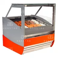   K-1 MGI 18 MAGNUM ICE 18 tégelyes fagylaltpult teleszkópos frontüveggel (+30°C,55% Rh) -12 ... -22 °C