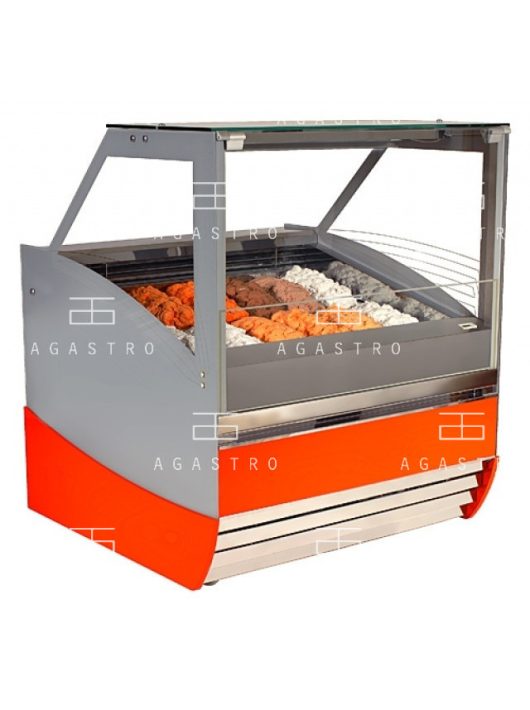 K-1 MGI 18 MAGNUM ICE 18 tégelyes fagylaltpult teleszkópos frontüveggel (+30°C,55% Rh) -12 ... -22 °C