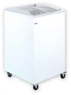   KH-CF100 SCB Mélyhűtőláda csúszó domború üvegtetővel (+30°C, 55% Rh) -12 ... -22 °C, 0.15 kW