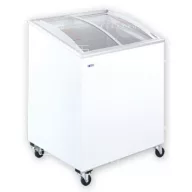   KH-CF200 SCEB Mélyhűtőláda ferde, csúszó domború üvegtetővel (+30°C, 55% Rh) -12 ... -22 °C