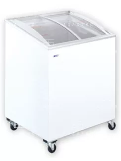   KH-CF200 SCEB Mélyhűtőláda ferde, csúszó domború üvegtetővel (+30°C, 55% Rh) -12 ... -22 °C