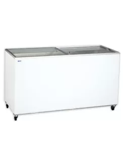   KH-CF400 SC Mélyhűtőláda csúszó üvegtetővel (+30°C, 55% Rh) -12 ... -22 °C