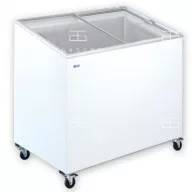   KH-CF400 SCE Mélyhűtőláda ferde, csúszó domború üvegtetővel (+30°C, 55% Rh) -12 ... -22 °C, 0.3 kW