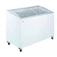   KH-CF400 SCEB Mélyhűtőláda ferde, csúszó domború üvegtetővel (+30°C, 55% Rh) -12 ... -22 °C
