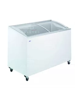   KH-CF400 SCEB Mélyhűtőláda ferde, csúszó domború üvegtetővel (+30°C, 55% Rh) -12 ... -22 °C