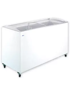   KH-CF500 SCB Mélyhűtőláda csúszó domború üvegtetővel (+30°C, 55% Rh) -12 ... -22 °C, 0.4 kW