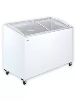   KH-CF500 SCE Mélyhűtőláda ferde, csúszó domború üvegtetővel (+30°C, 55% Rh) -12 ... -22 °C, 0.4 kW