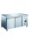 KH-GN2100BT - Mélyhűtött munkaasztal 2 ajtóval - 280 literes, 0.52 kW