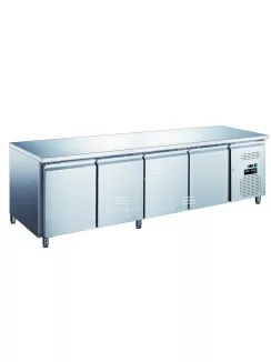 KH-GN4100TN - 4 ajtós hűtött munkaasztal 
