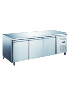 KH-GX-U-GN3100TN - Alacsony hűtött munkaasztal 3 ajtóval