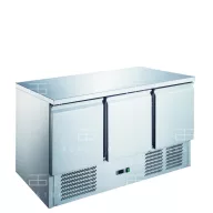   KH-S903TOP Hűtött munkaasztal 3 ajtóval - 1365 x 700 x 850 mm
