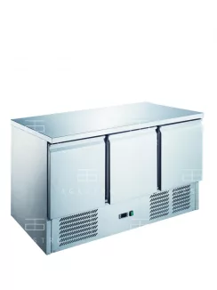   KH-S903TOP Hűtött munkaasztal 3 ajtóval - 1365 x 700 x 850 mm