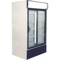  KH-VC1100 GDCA Csúszó üvegajtós, felépítményes hűtővitrin (+30°C, 55% Rh) +1... +10 °C, 0.8 kW