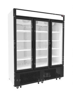   KH-VC1600GDCA Szupermarket hűtővitrin - 1325 liter, 1600 x 760 x 2030 mm