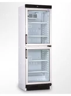   KH-VC374 G2D Két üvegajtós hűtővitrin (+30°C, 55% Rh) +1 ... +10 °C, hűtéstartománnyal, 595 x 640 x 1840 mm