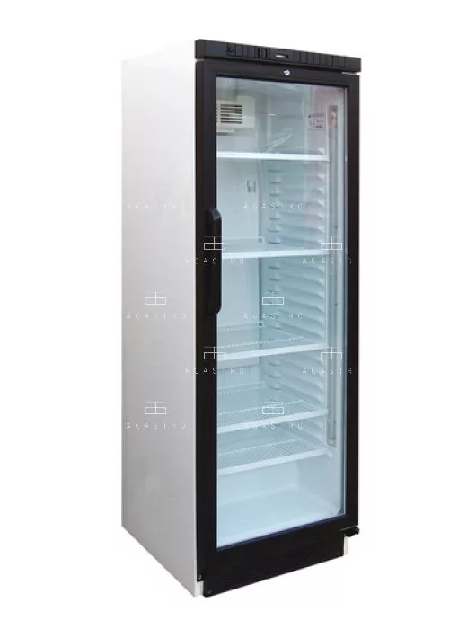 KH-VC374 GD Üvegajtós hűtővitrin - 372 liter