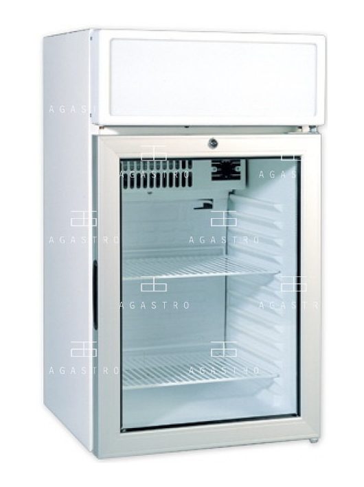 KH-VC95_GDCA - Felépítményes hűtővitrin - 85 literes, (+30°C, 55% Rh) +1 ... +10 °C hűtéstartománnyal, 480 x 520 x 840 mm, 0.21 kW
