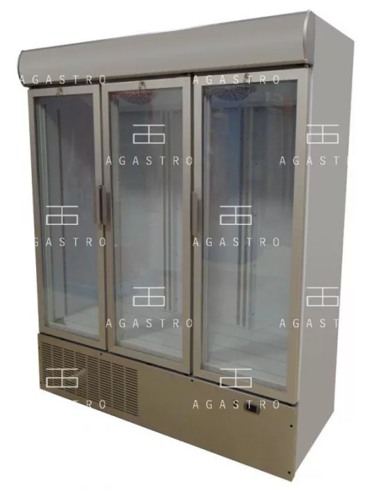 KH-VF1600 G3DCA Üvegajtós fagyasztóvitrin - 1325 literes, (+30°C, 55% Rh) -18 ...-23 °C, 1.25 kW