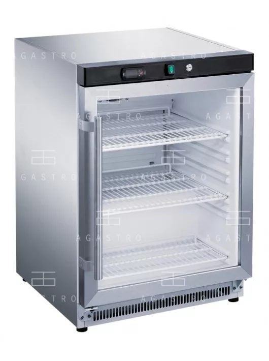 KH-XR200G-H6C S/S - Üvegajtós hűtőszekrény - 136 liter