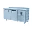 KHP-RC2SD INOX - 2 ajtós hűtött munkaasztal - 330 literes, 0.46 kW