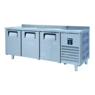   KHP-RC3SD INOX - 3 ajtós hűtött munkaasztal - 515 literes, 0.66 kW