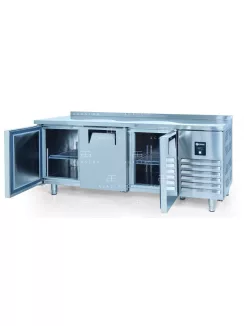   KHP-RC3SD INOX - 3 ajtós hűtött munkaasztal - 515 literes, 0.66 kW