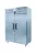 KHP-VF14SD INOX - Rozsdamentes fagyasztószekrény - 1340 literes, 1400 x 870 x 2100 mm, (+43°C, 65% Rh) -10 ... -22 °C, 0.93 kW
