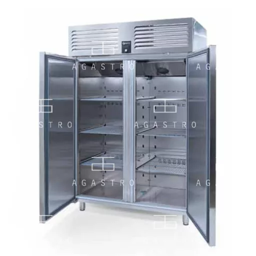 KHP-VF14SD INOX - Rozsdamentes fagyasztószekrény - 1340 literes, 1400 x 870 x 2100 mm, (+43°C, 65% Rh) -10 ... -22 °C, 0.93 kW