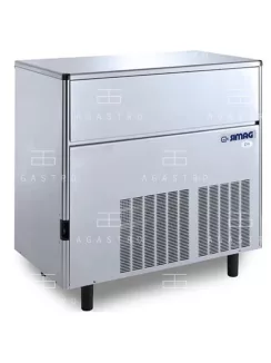  Vízhűtéses jégkockakészítő gép 171 kg/24 h, 50 kg tároló