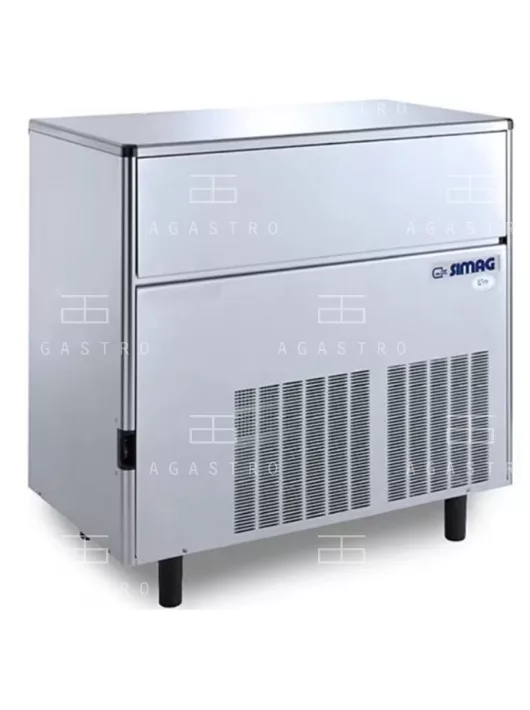 Vízhűtéses jégkockakészítő gép 171 kg/24 h, 50 kg tároló