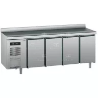   KUECA Hűtött munkaasztal hátsó felhajtással GN 1/1 (+40°C, 40% Rh) 0 ... +10 °C, 0.32 kW