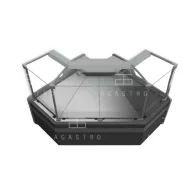   L-1 MD/W/SP/M NZ/90 Modena - Sarokpult beépített aggregáttal - ventilációs