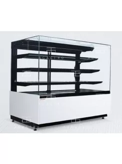   LCC Carina 04 1,0 Süteményes pult (+25°C, 60% Rh) +3 ... +8 °C, hűtéstartománnyal, 986x850x1250 mm